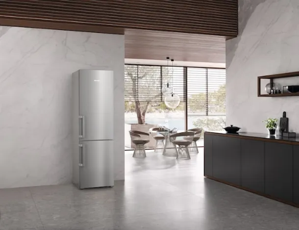 Refrigerator with freezer KFN 4795 CD by Miele