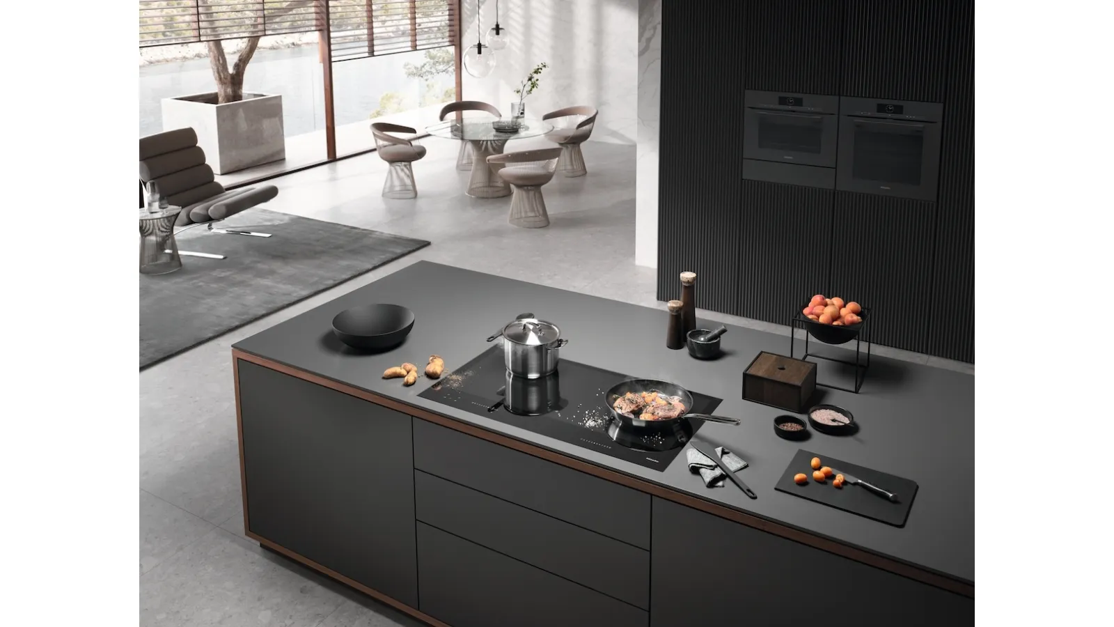 Freestanding Induction Cooktop KM 7897-1 FL Diamond by Miele