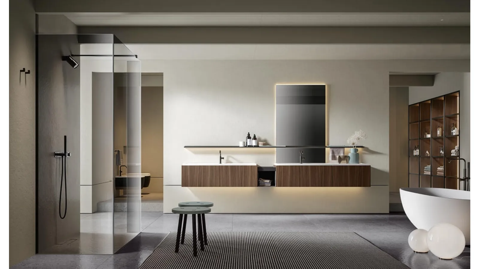 Edoné Atena 01 Wall-Mounted Bathroom Cabinet