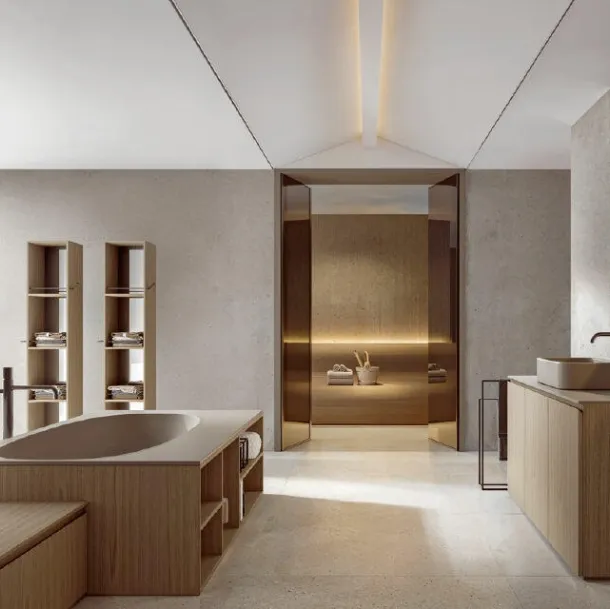 Floor-standing Giunone 2501 Bathroom Cabinet by Edoné