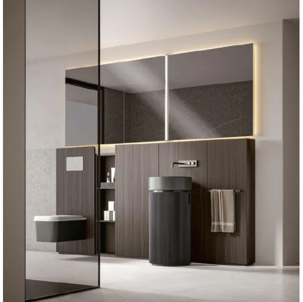 Floor-standing Bathroom Cabinet Giunone 2504 by Edoné