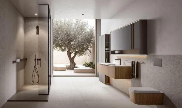 Suspended Bathroom Cabinet Giunone 2517 by Edoné
