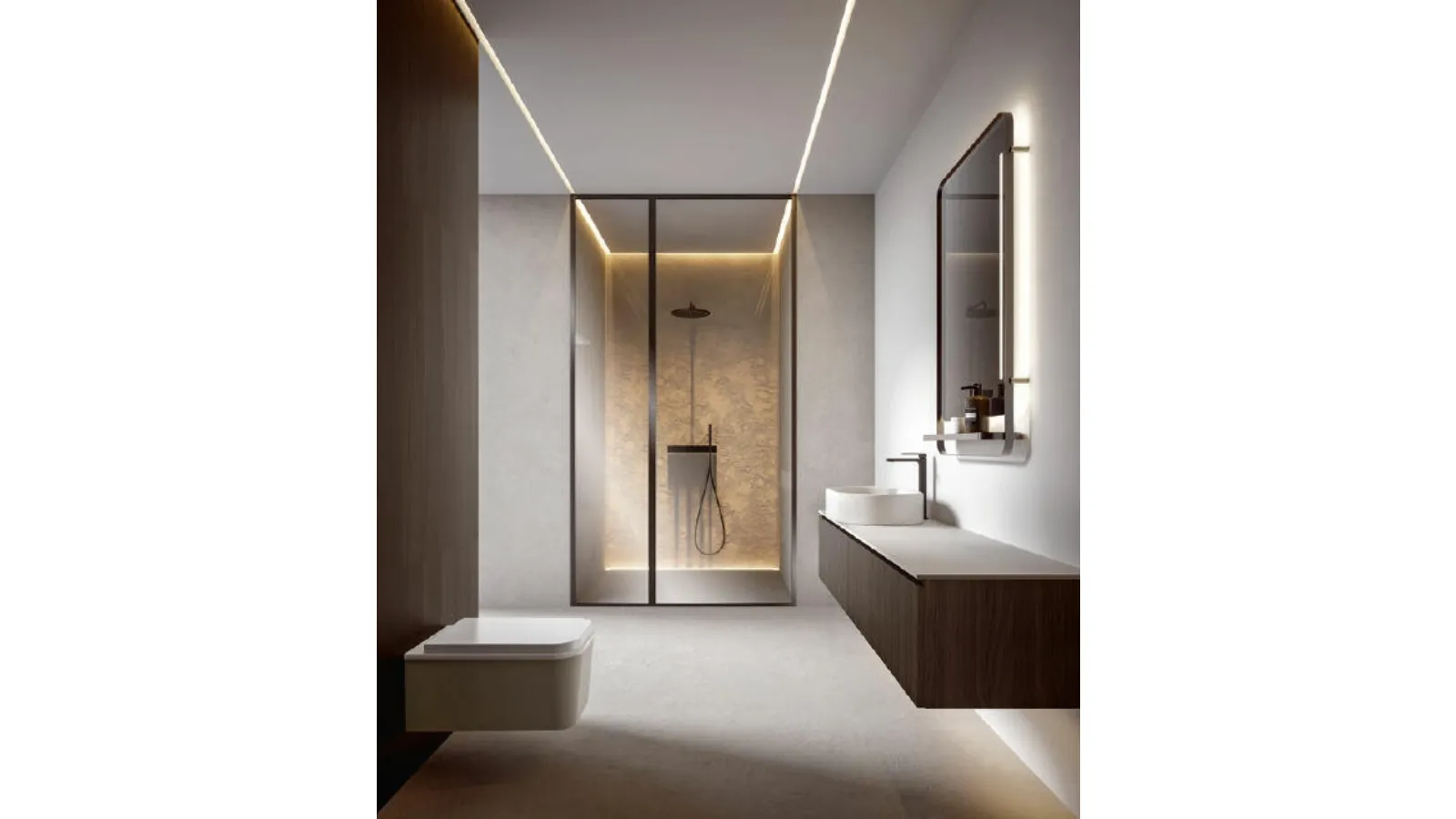Edoné Giunone 2526 Wall-Mounted Bathroom Cabinet