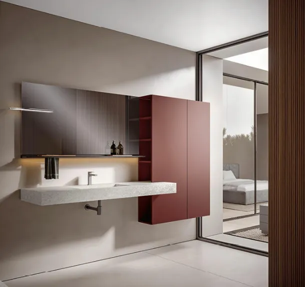 Edoné Giunone 2539 Wall-Mounted Bathroom Cabinet