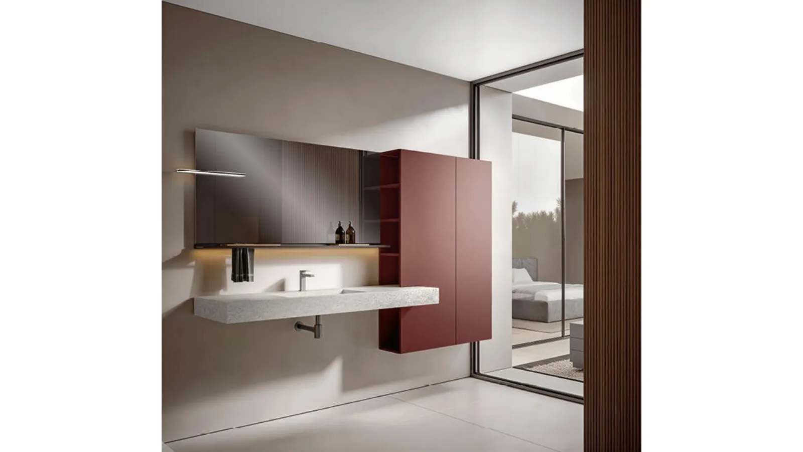 Edoné Giunone 2539 Wall-Mounted Bathroom Cabinet