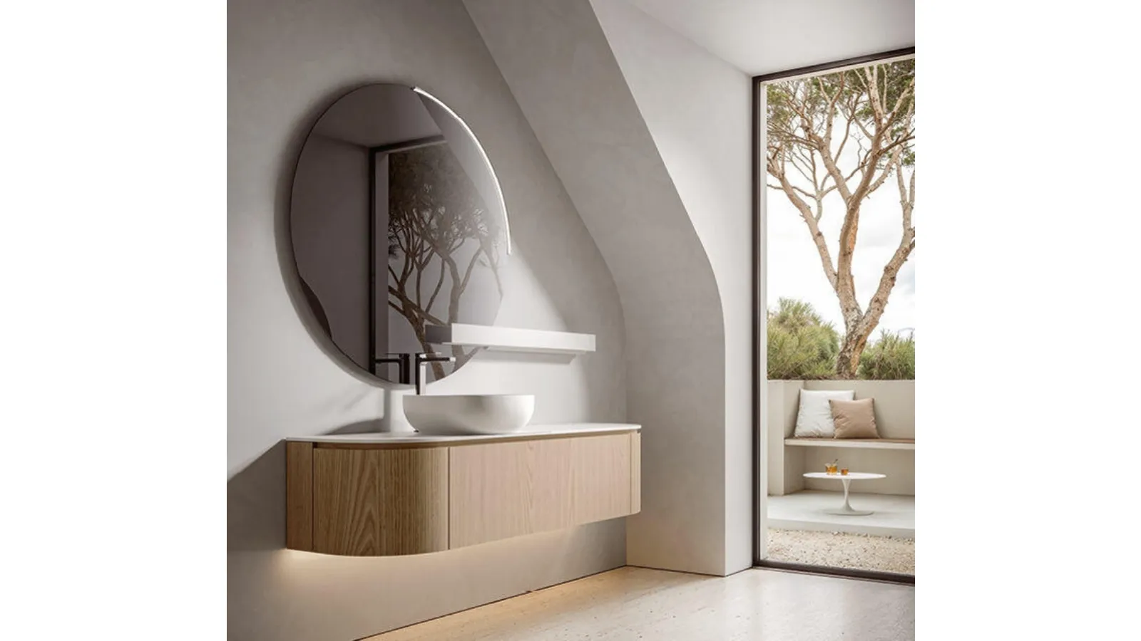 Edoné Giunone 2556 Wall-Mounted Bathroom Cabinet