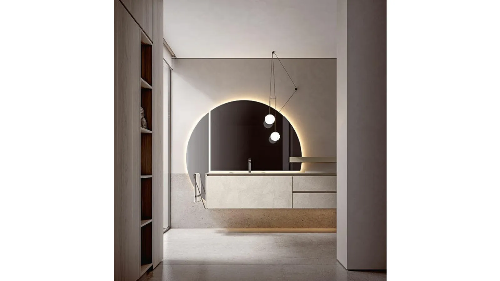 Edoné Giunone 2574 Wall-Mounted Bathroom Cabinet