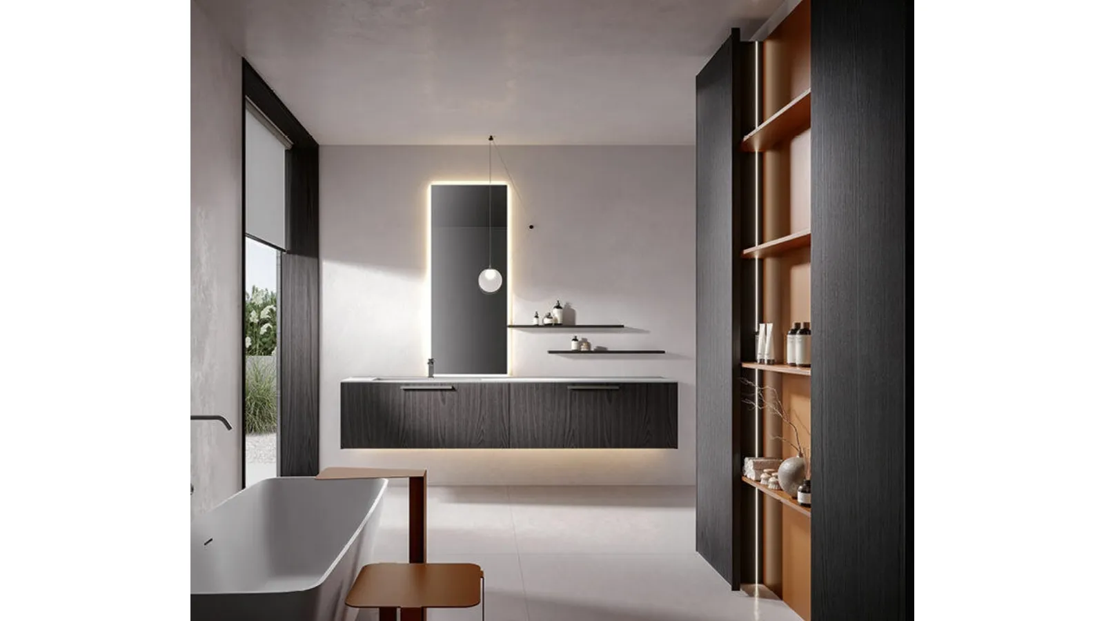Edoné Giunone 2579 Wall-Mounted Bathroom Cabinet