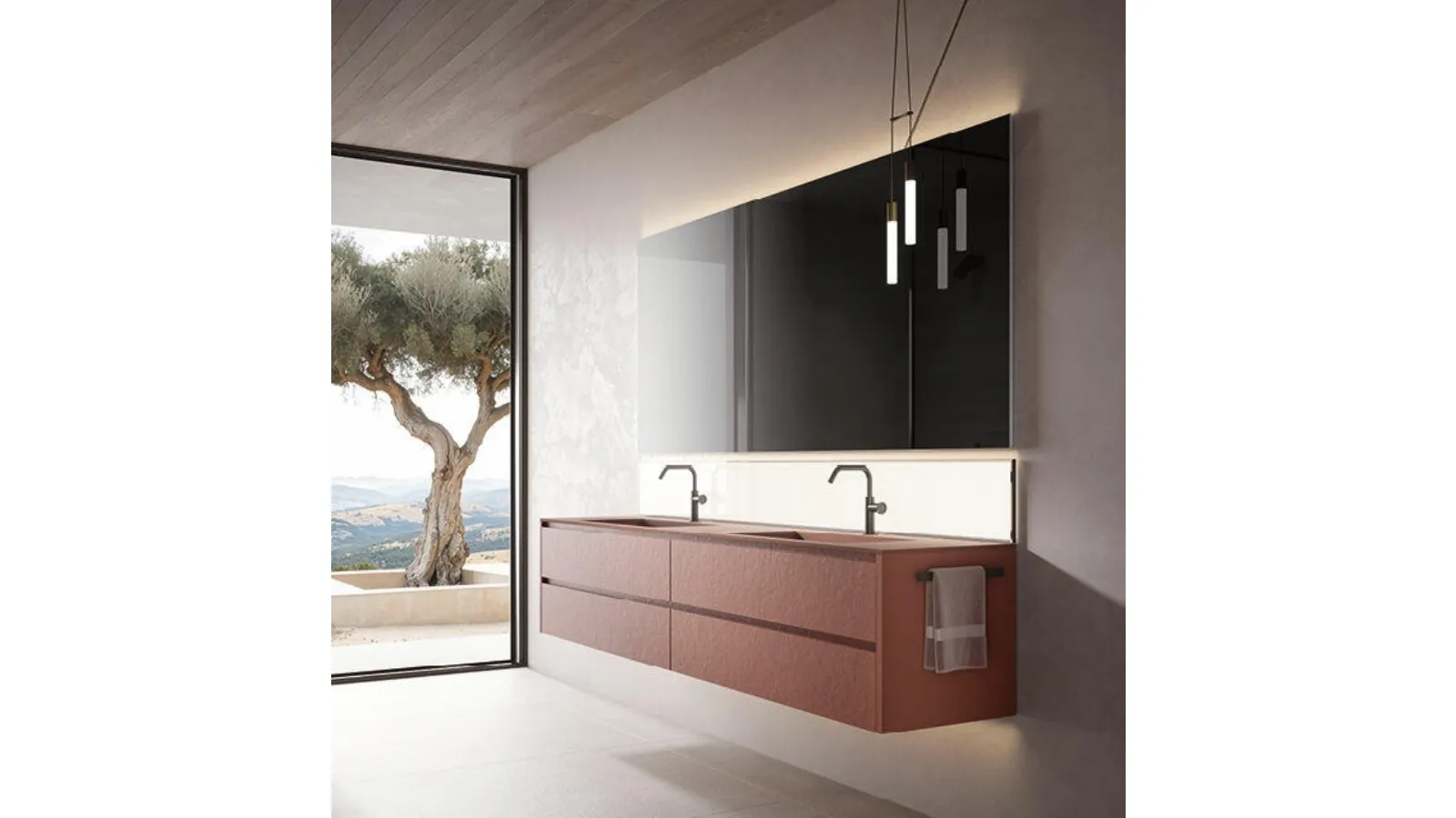 Edoné Giunone 2586 Wall-Mounted Bathroom Cabinet