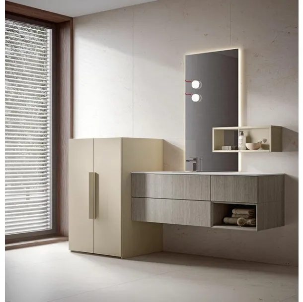 Edoné Giunone 2588 Wall-Mounted Bathroom Cabinet