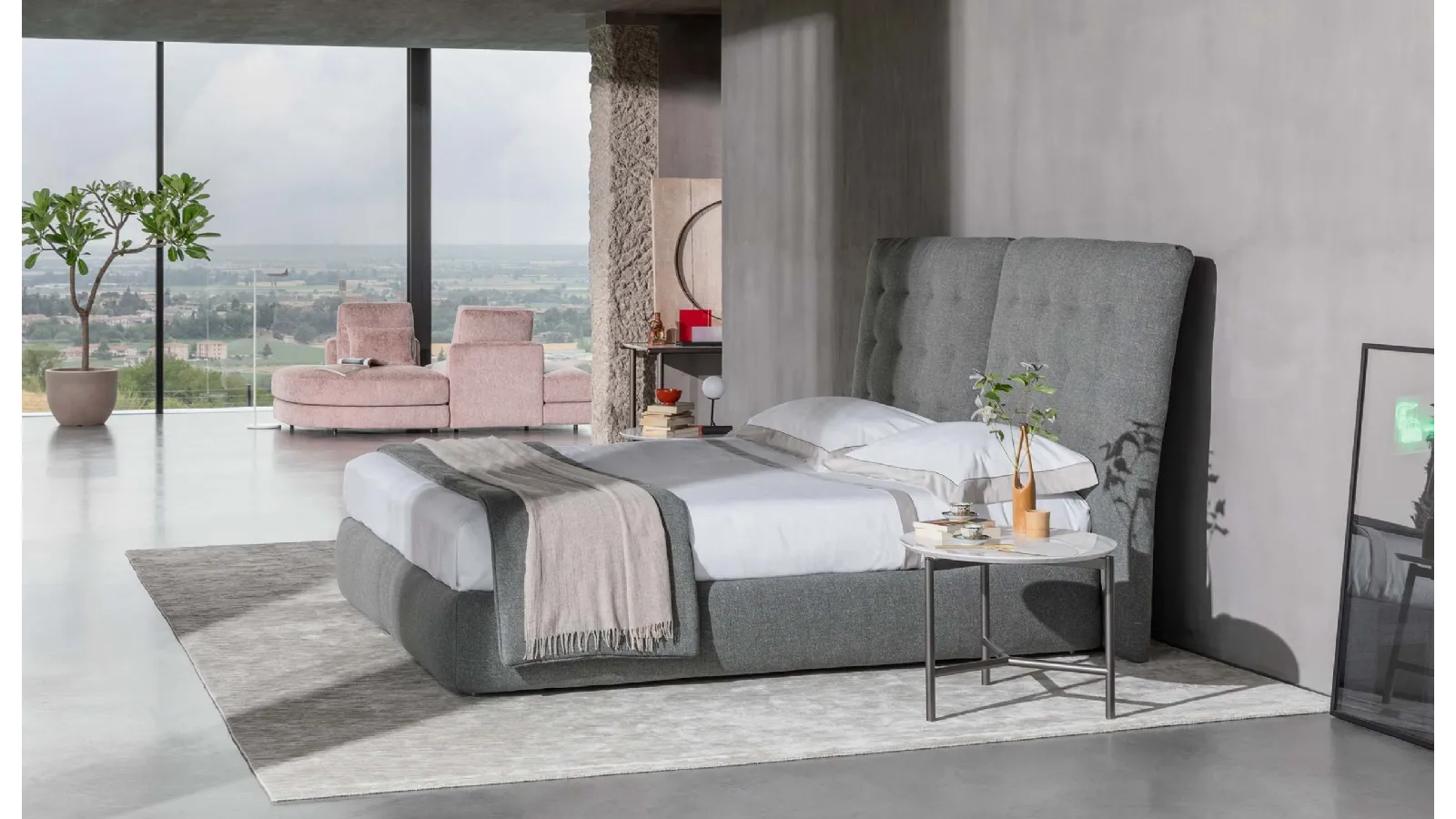 Flou Angle Double Bed