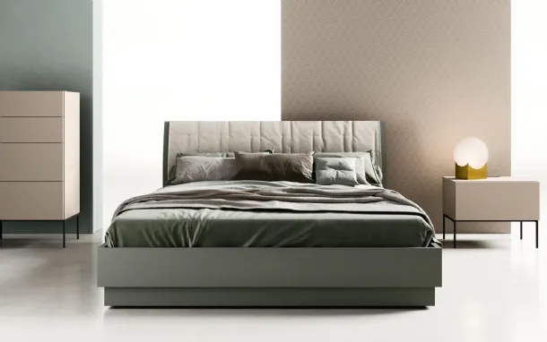 Bent Bed with Zalf Headboard