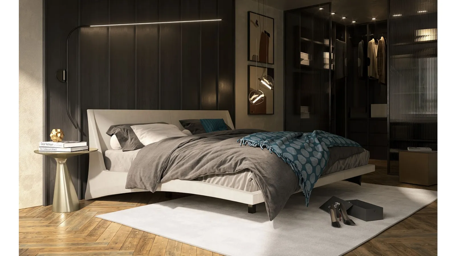 Dylan design bed by Cattelan Italia