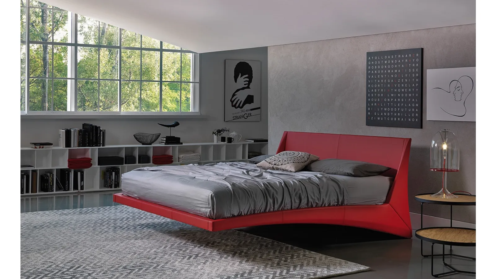 Dylan design bed by Cattelan Italia