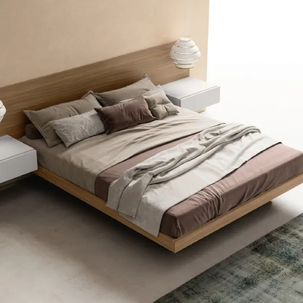 Float bed with storage box by Zalf