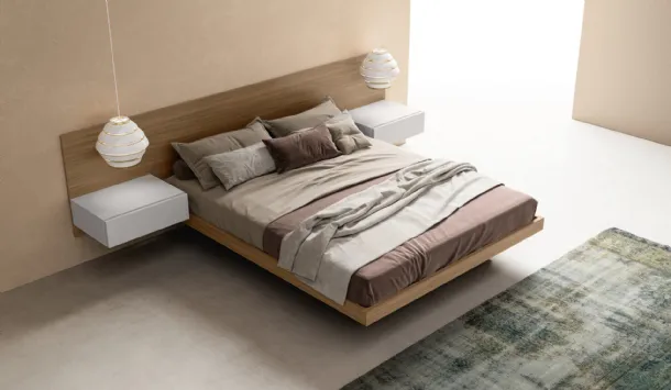 Float bed with storage box by Zalf