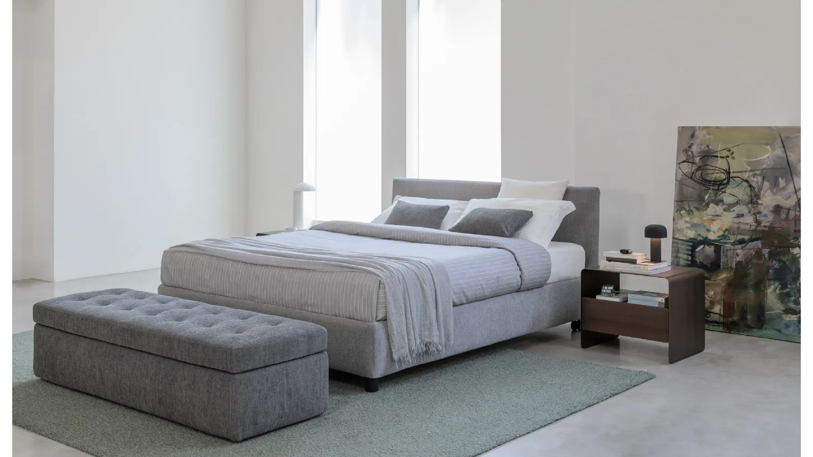 Flou Night Double Bed