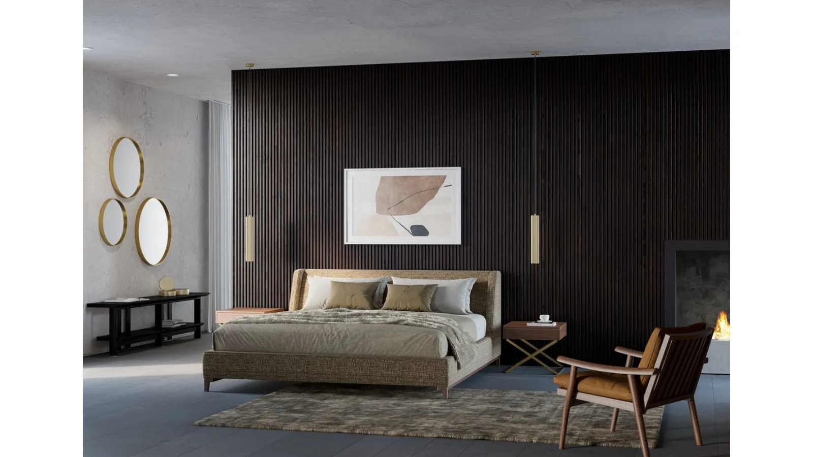 Queen Bed by Vibieffe