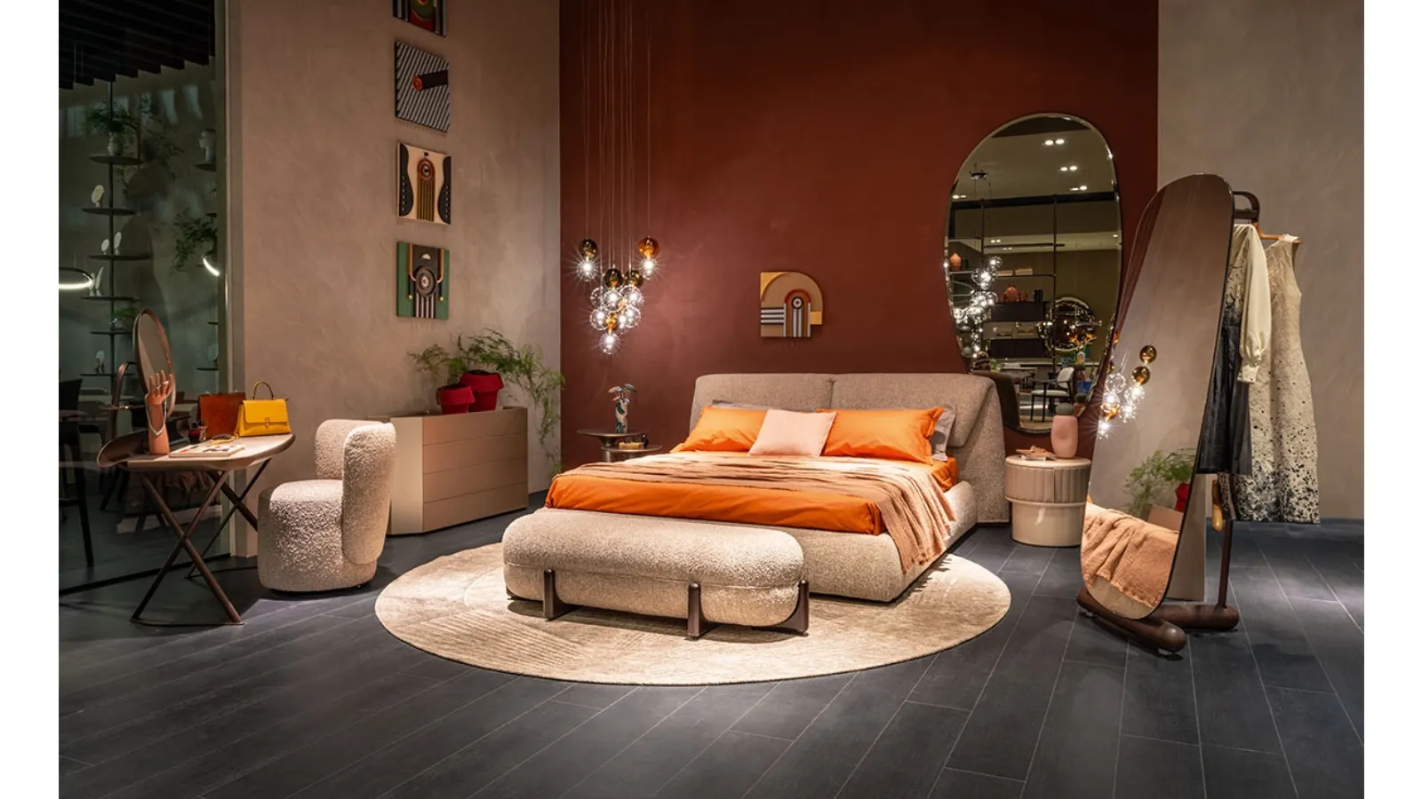 Simon Bed by Cattelan Italia