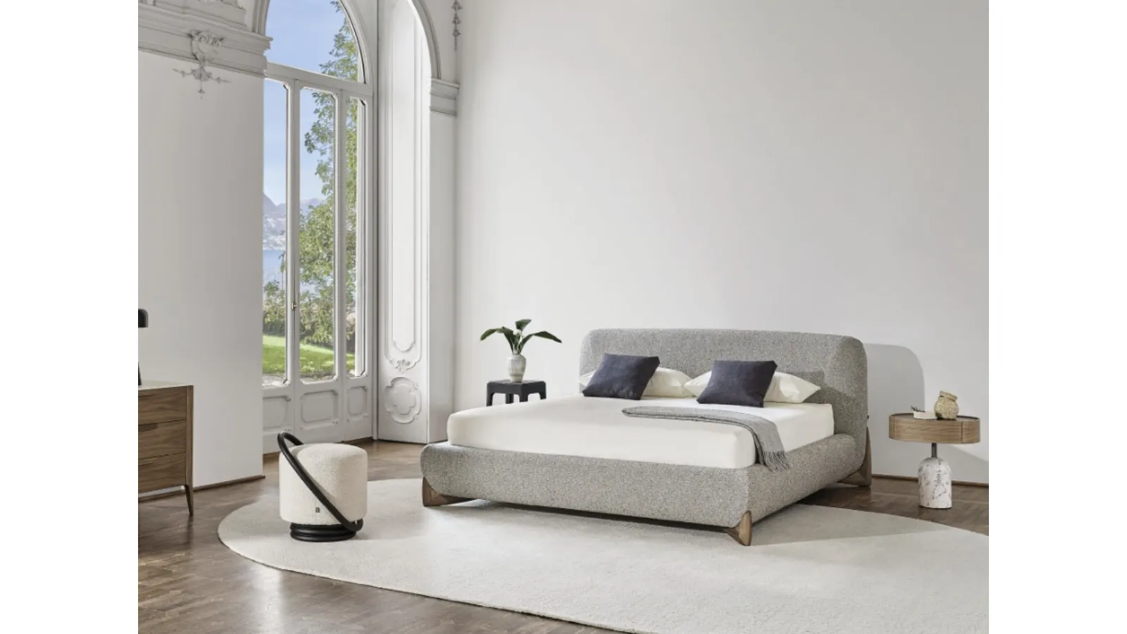 Softbay Max Bed by Porada