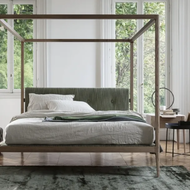Ziggy Baldacchino Bed by Porada