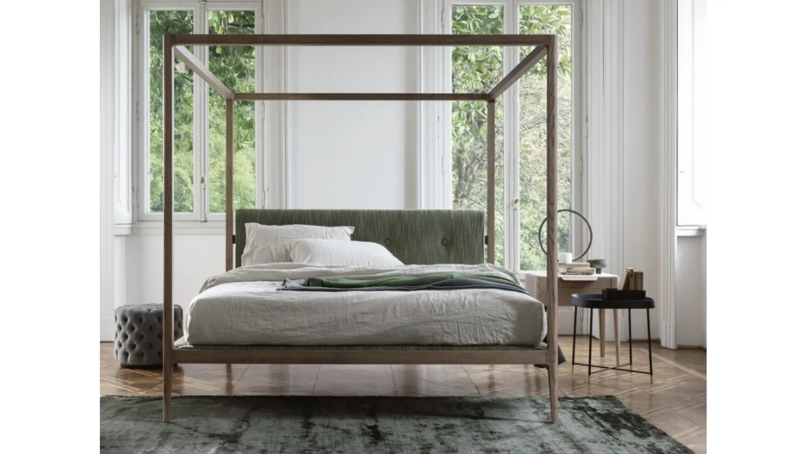Ziggy Baldacchino Bed by Porada