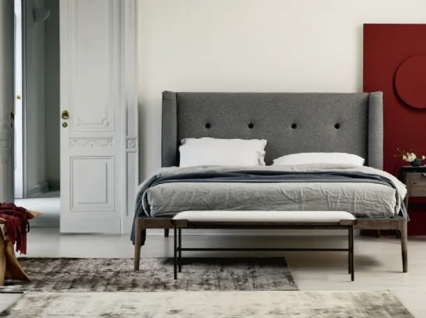 Ziggy upholstered bed by Porada