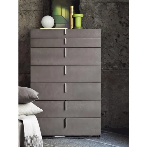 Lacquered wood chest of drawers Ari by Flou