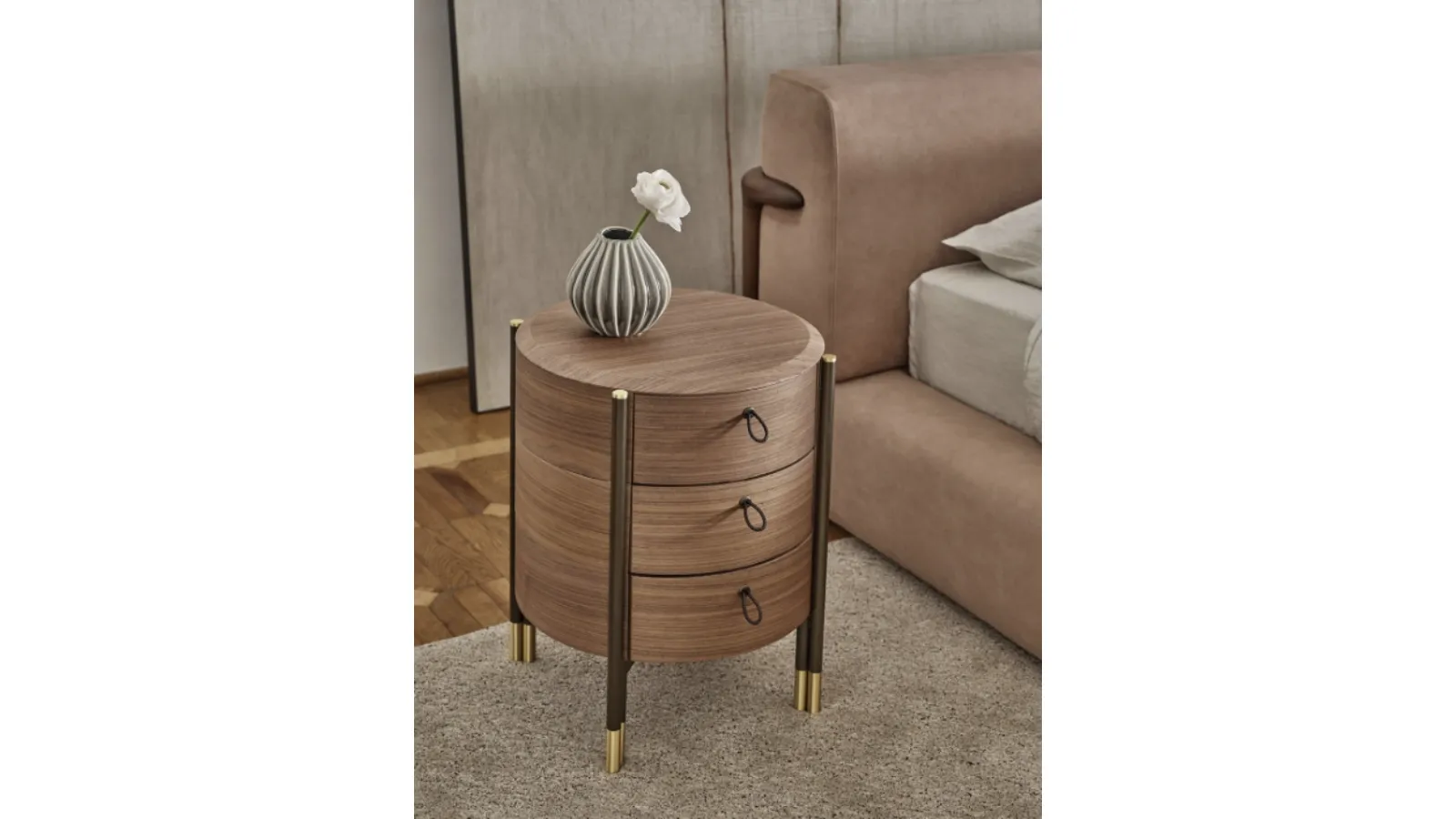 Bayus Tondo 3 Nightstand by Porada