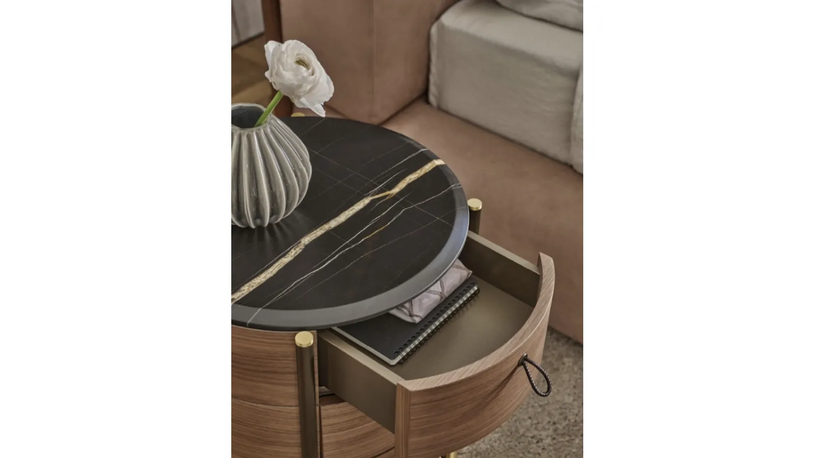 Bayus Tondo 3 Nightstand by Porada