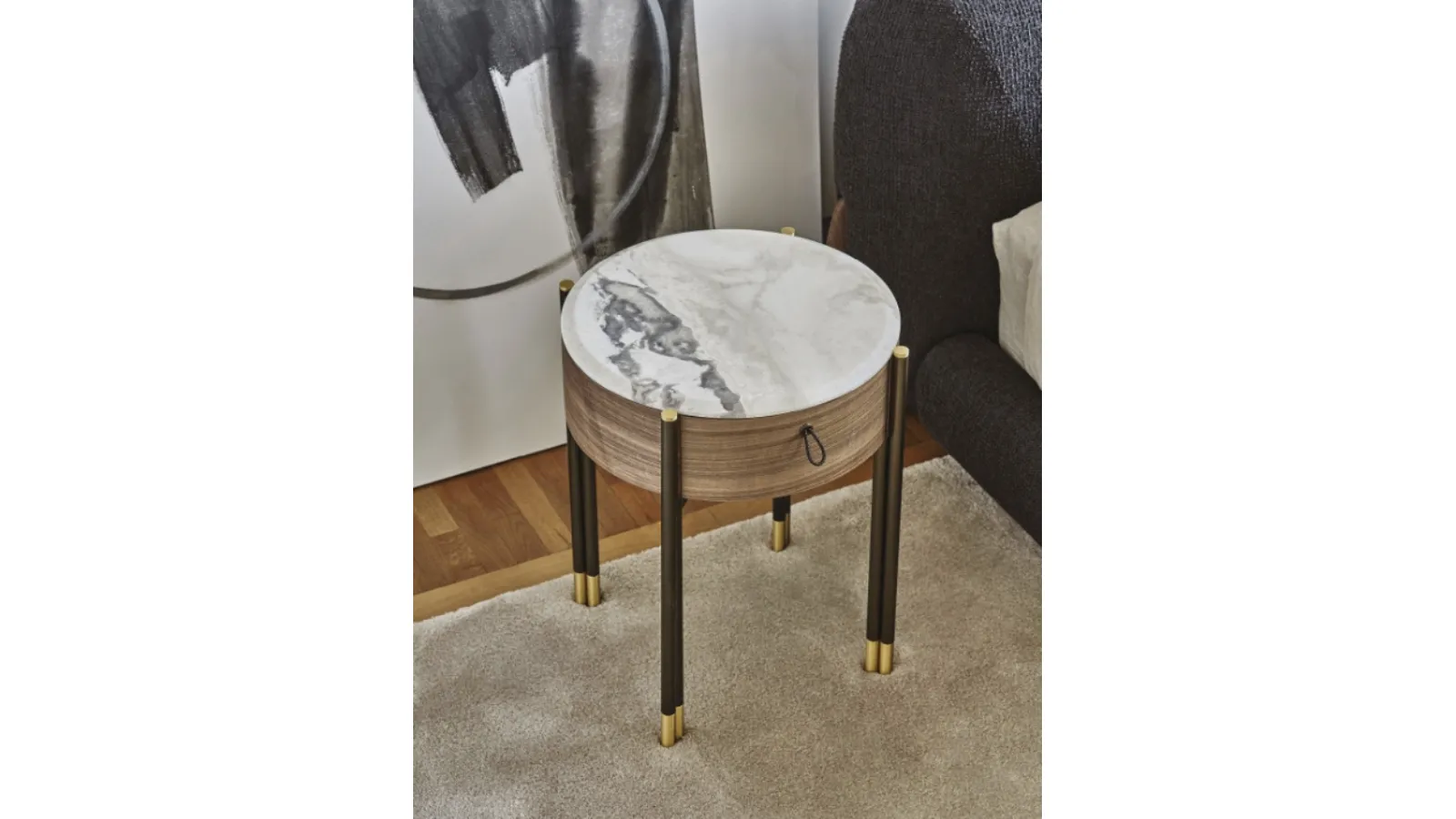 Bayus Tondo 44 Nightstand by Porada