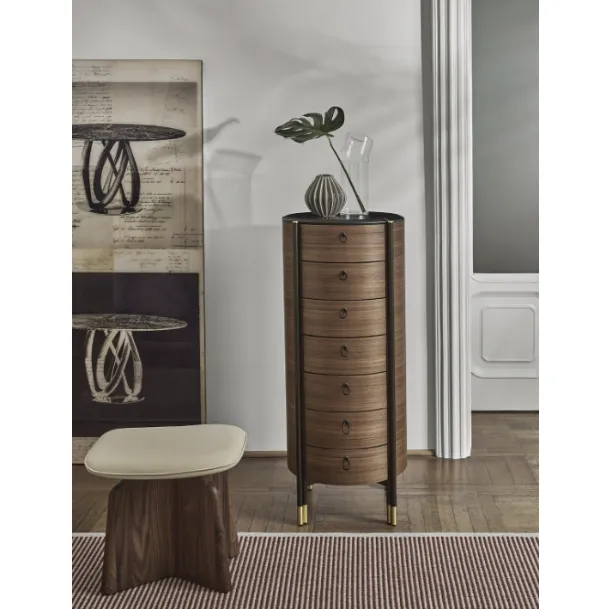 Bayus Tondo 7 Chest of Drawers by Porada