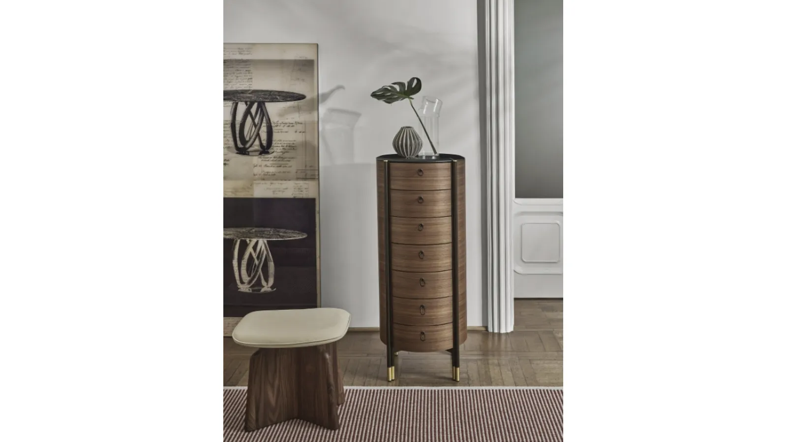 Bayus Tondo 7 Chest of Drawers by Porada
