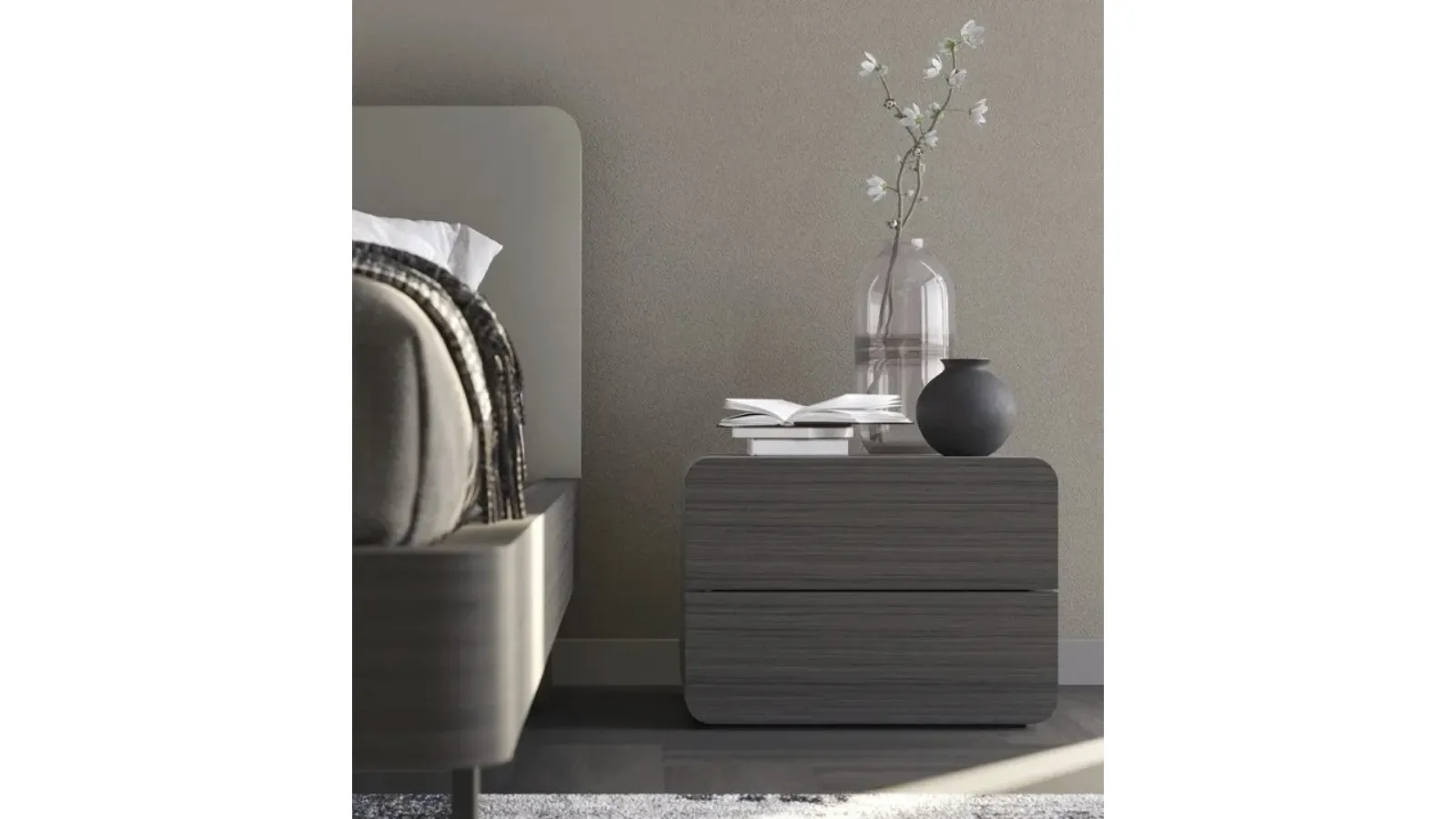 Icaro Nightstand by Fimar