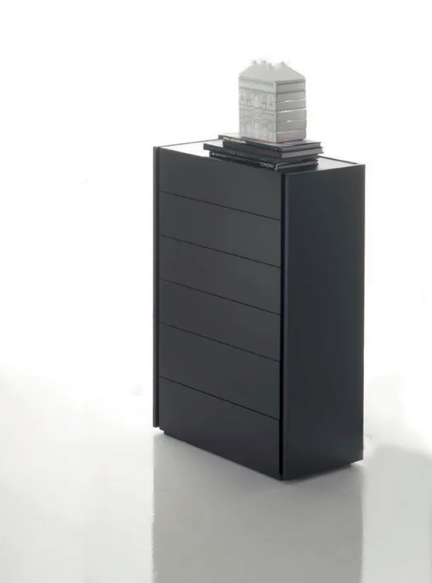 Wooden chest of drawers Line di Fimar