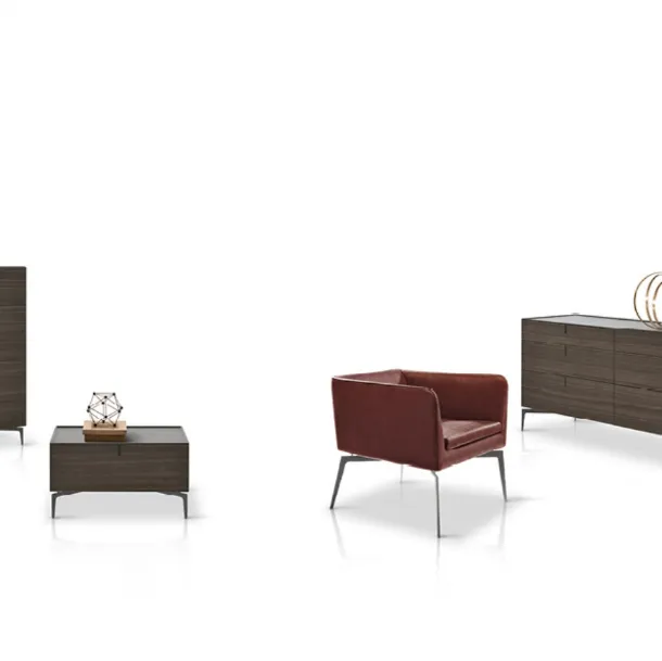 Meridien Night Group in Alivar Oak