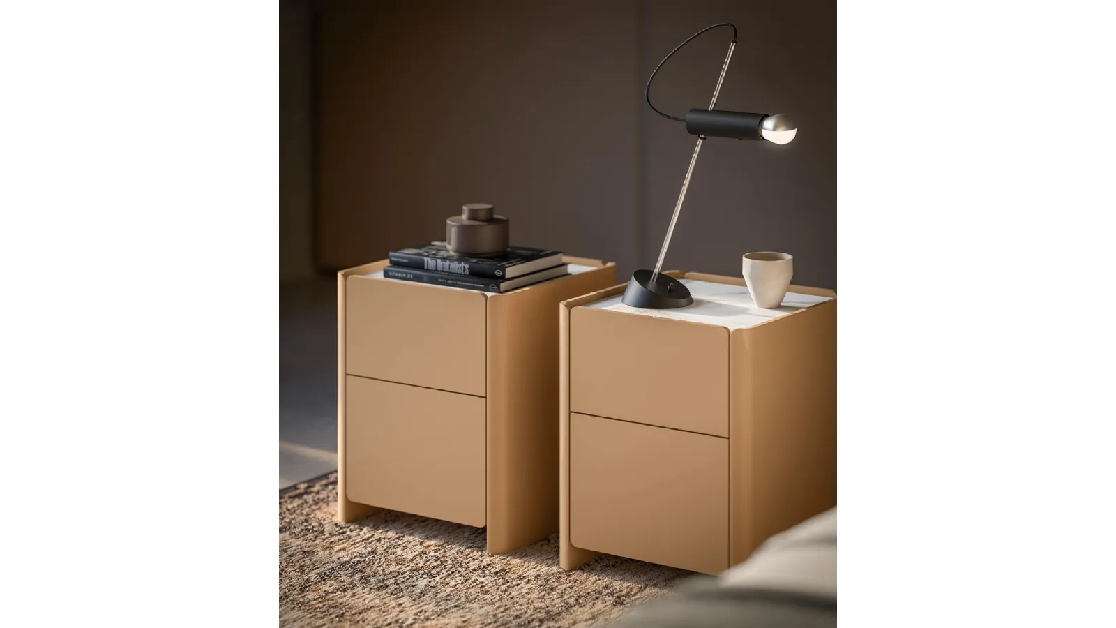 Modula Nightstand by Lema