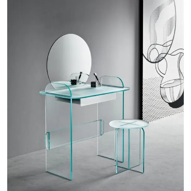 Opalina dressing table nightstand by Tonelli