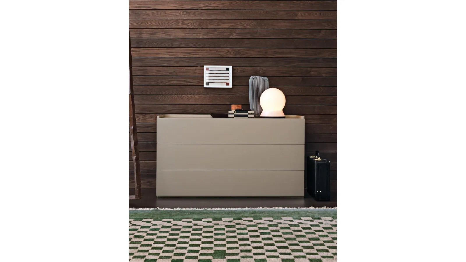 Soft Chest of Drawers in Matte Lacquered Wood by Giellesse