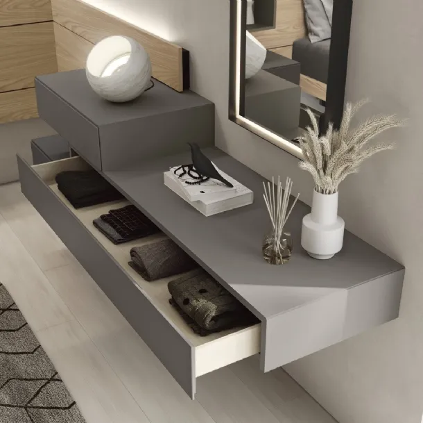 Floating Chest of Drawers Sorvolo by Fimar