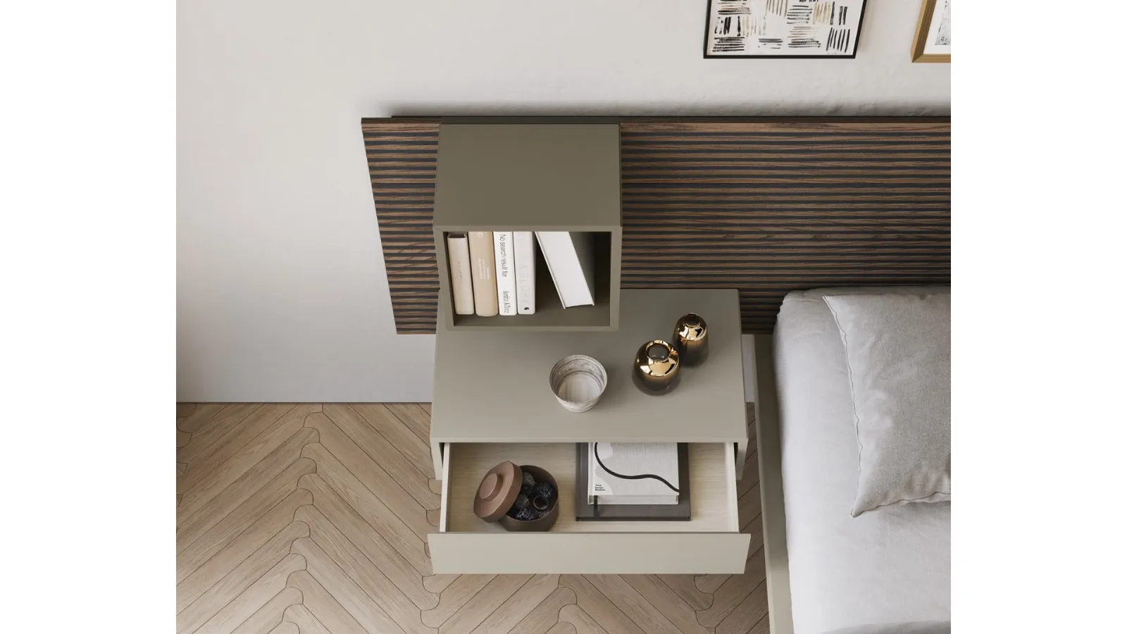 Sorvolo Nightstand by Fimar
