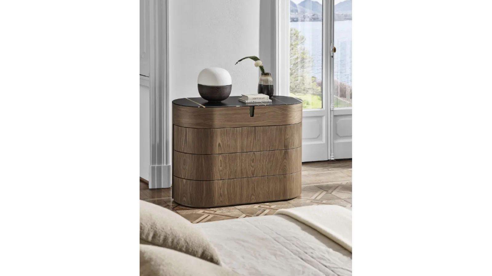 Tylsa Night 4 Chest of Drawers by Porada