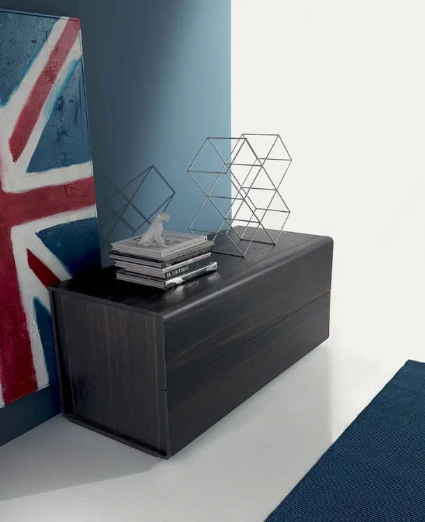 Volo by Fimar design wooden chest of drawers