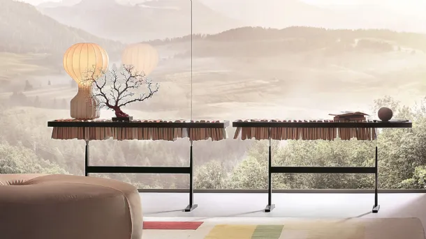 Booken room divider bookcase by Lema