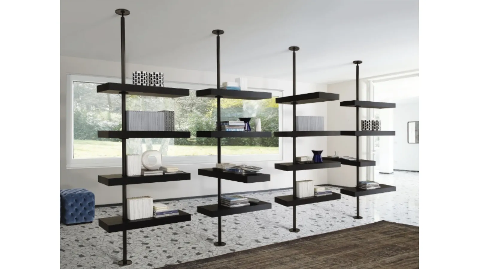 Domino Expo partition bookcase by Porada