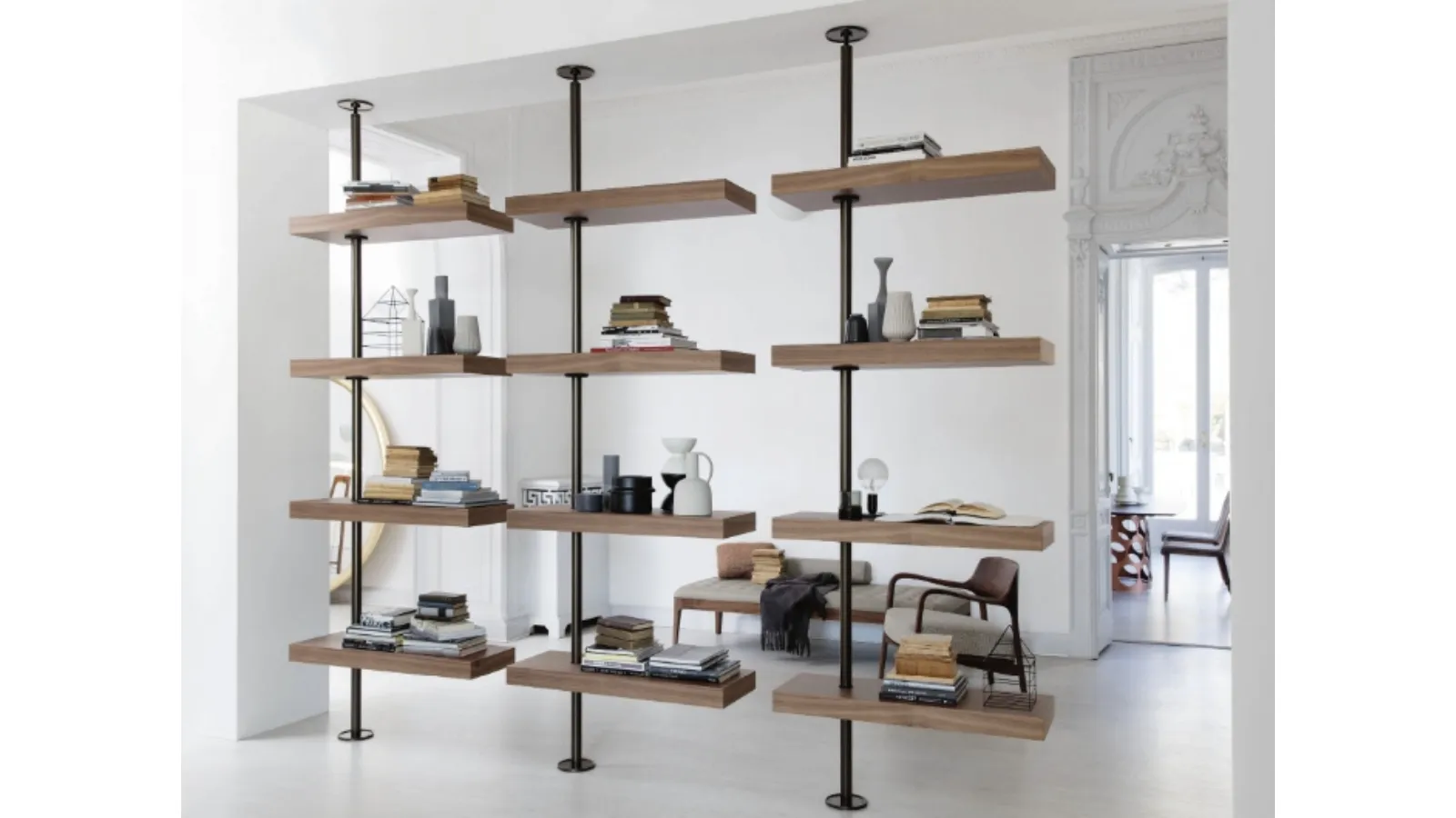 Domino Expo partition bookcase by Porada
