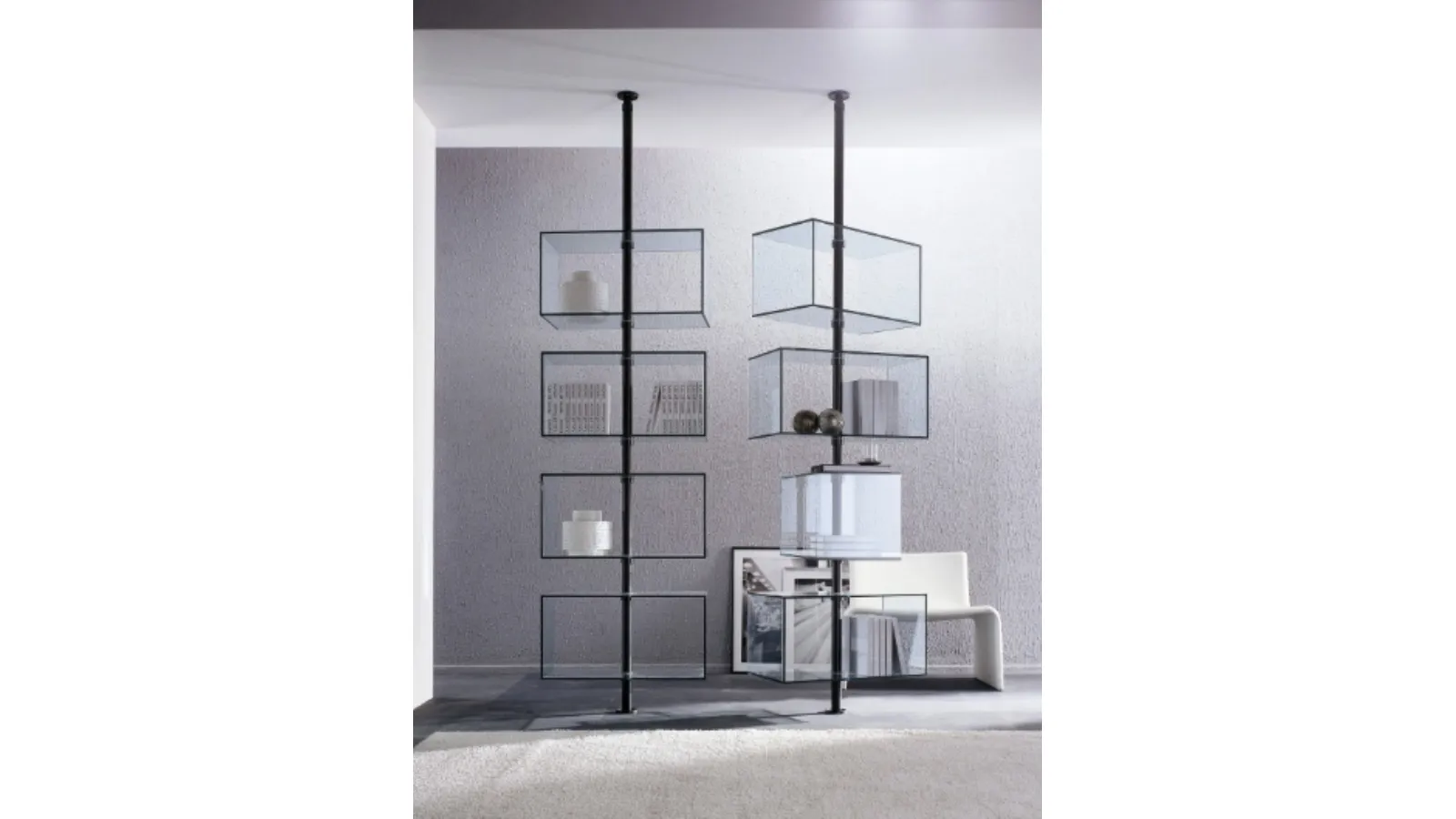 Domino modular bookcase by Porada