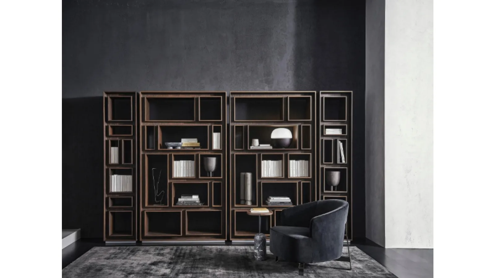 Fancy Bookcase by Porada