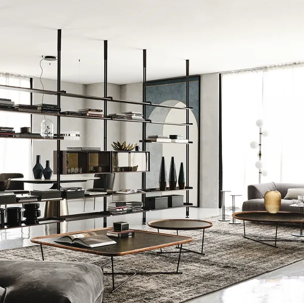 Freeway partition bookcase by Cattelan Italia