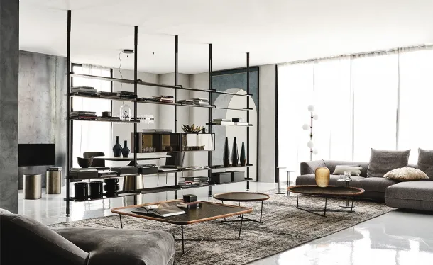 Freeway partition bookcase by Cattelan Italia